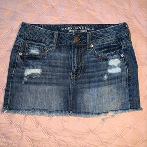 American Eagle jean skirt Size 2